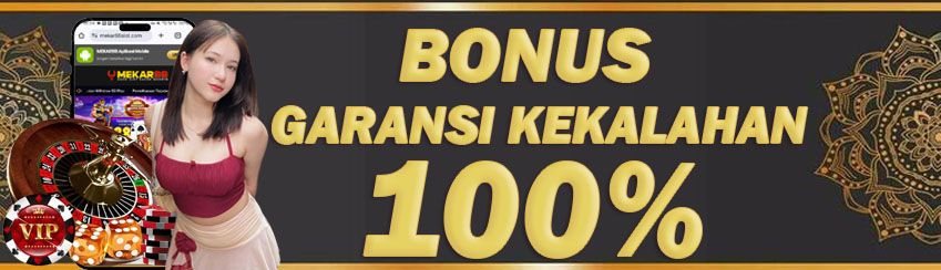 GARANSI KEKALAHAN 100%