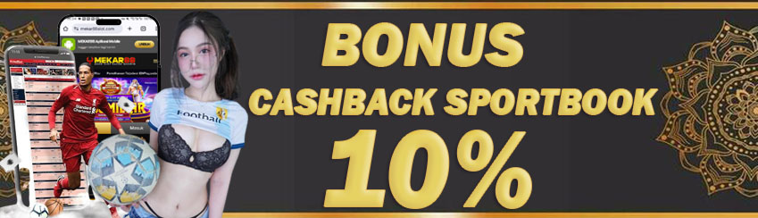Bonus Cashback Sportsbook 10% 
